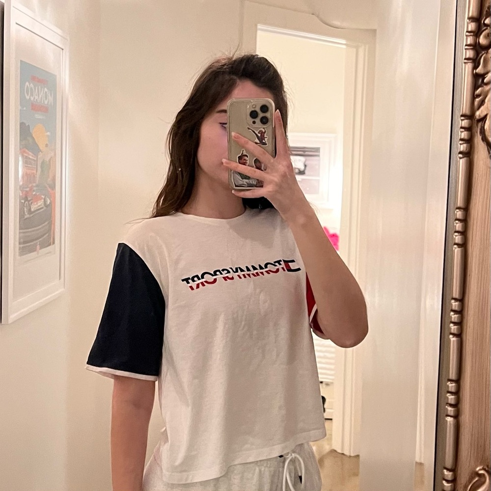 Tommy Sport Crop Tee